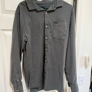 Brixton Charcoal Button Down Shirt